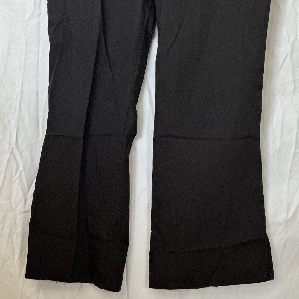 Black Cherokee Scrub Pants Size Small Drawstring - Picture 3 of 5